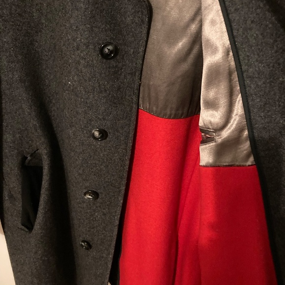 London Fog Oversized Wool Coat - Picture 2 of 4